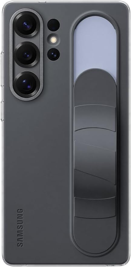 Samsung Galaxy S25 Ultra Genuine Standing Grip Phone Case, Black
