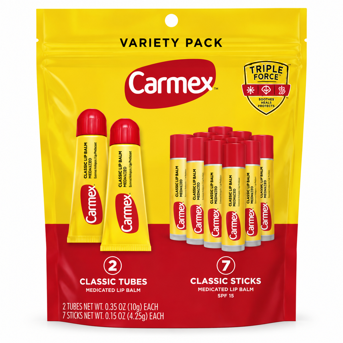 Carmex Classic Tube 0.35oz Medicated Lip Balm