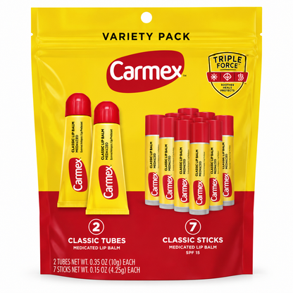 Carmex Classic Tube 0.35oz Medicated Lip Balm
