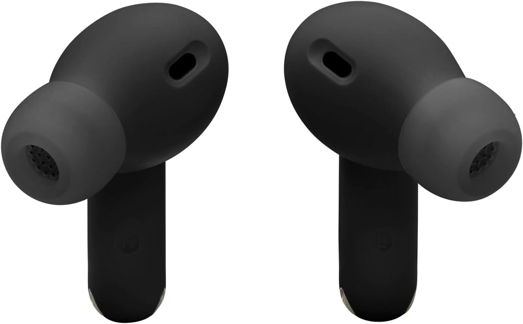 JBL Wave Beam 2 Adaptive Noise Cancelling with Smart Ambient True Wireless Earbuds, Deep Bass, Comfort Fit, 40H Battery, Hands-Free + VoiceAware, Water and Dust Resistant - Black, JBLWBEAM2BLK | Bluetooth 5.3, Up to 40 Hours of Autonomy, JBL Pure Bass Sou