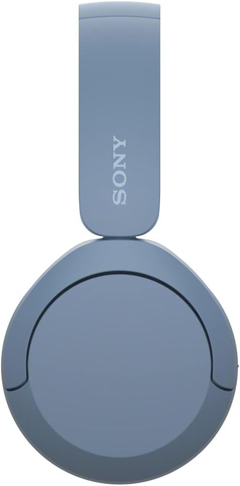 Sony WH-CH520 Wireless Headphones, 50 hours battery life, Clearer hands-free calling, Multipoint Connection, On-ear style, Blue, UAE Version - 1-Year warranty