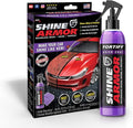 SHINE ARMOR Fortify Quick Coat High Performance Ceramic Coating, Car Wax Spray, Hydrophobic Finish Polishing and Polymer Paint Sealant Protection for C Seats
