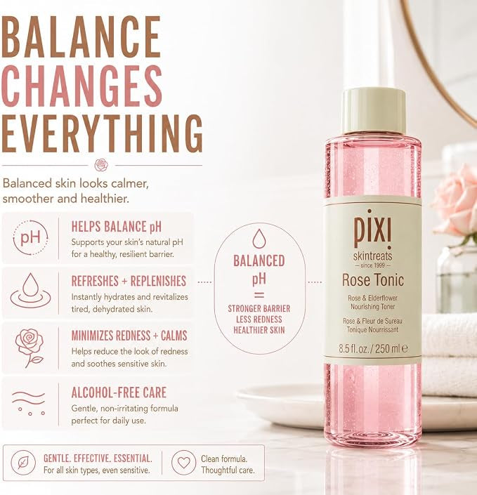 Pixi Skintreats Rose Tonic - 100ml
