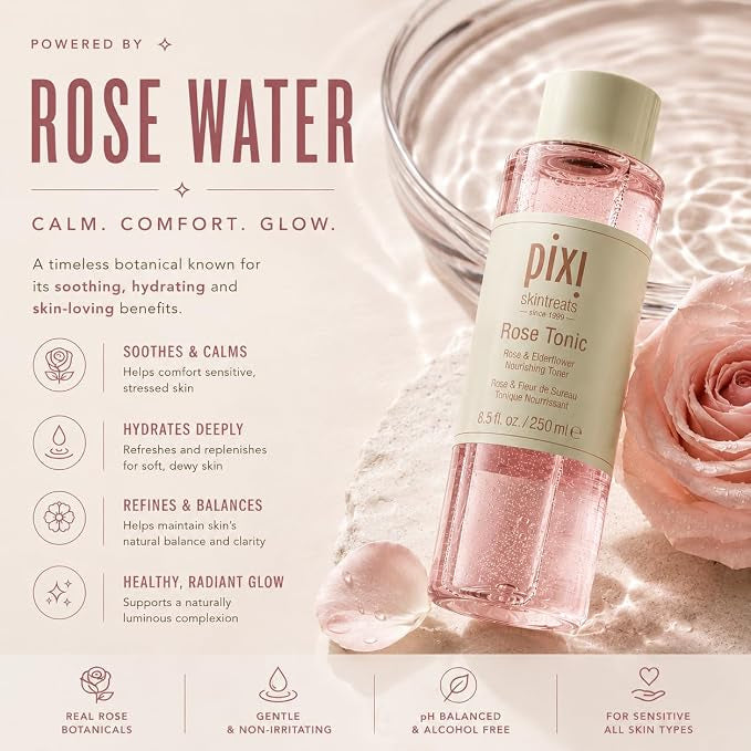 Pixi Skintreats Rose Tonic - 100ml
