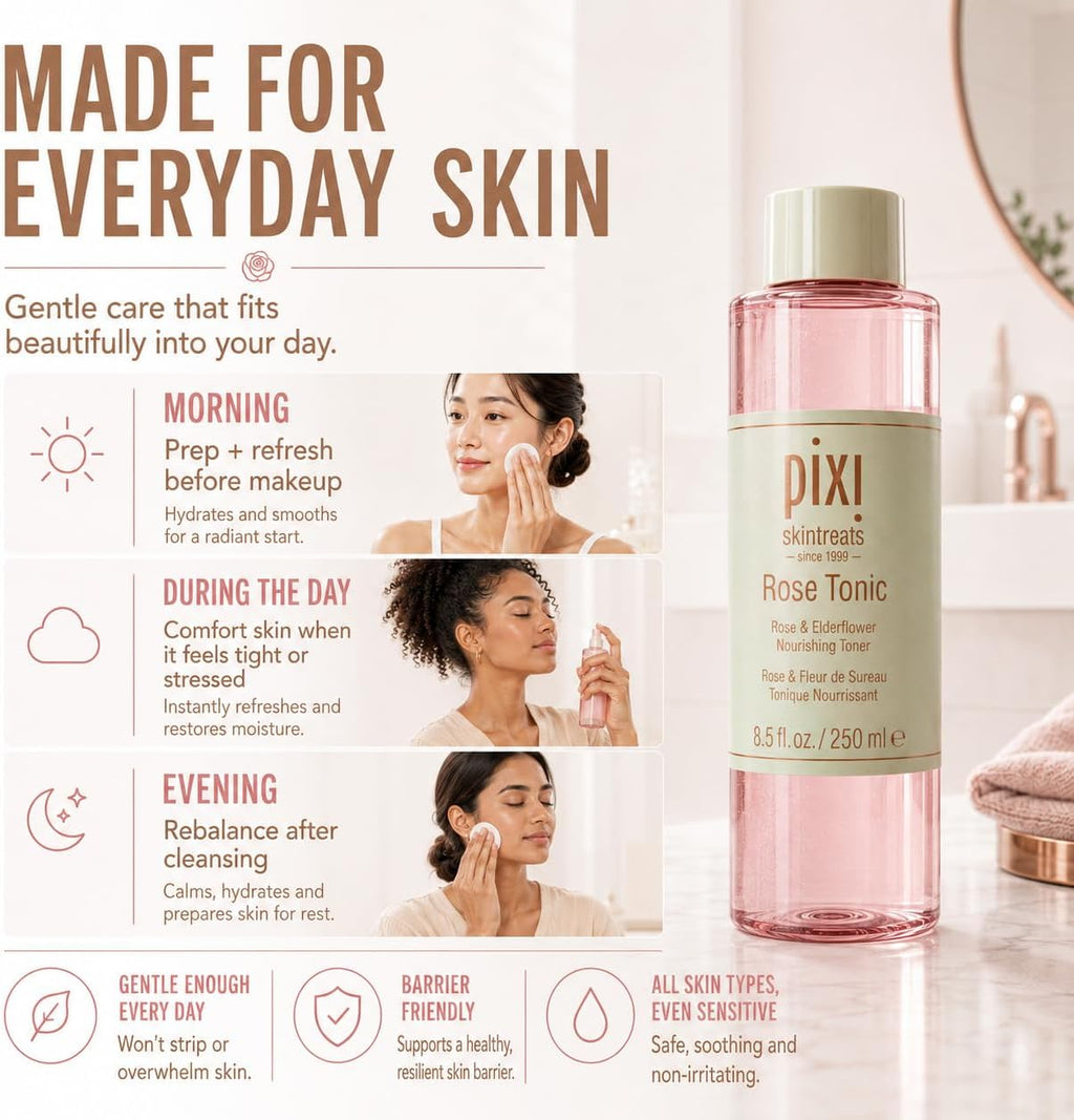 Pixi Skintreats Rose Tonic - 100ml