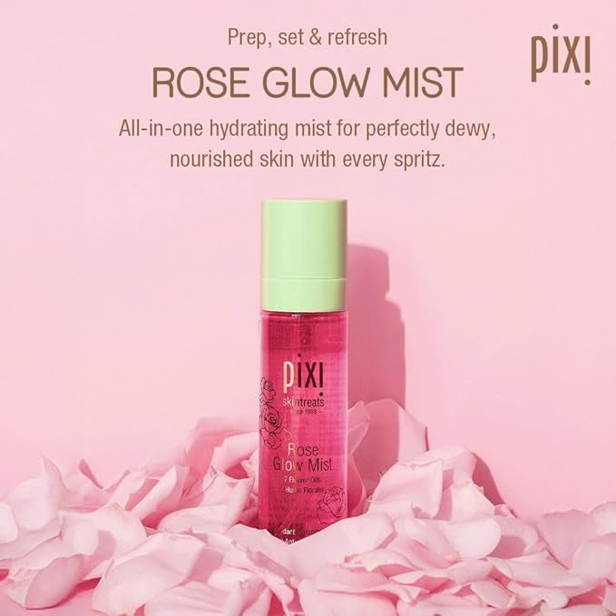 Pixi by Petra Rose Glow Mist - 2.70 fl oz Rose Glow
