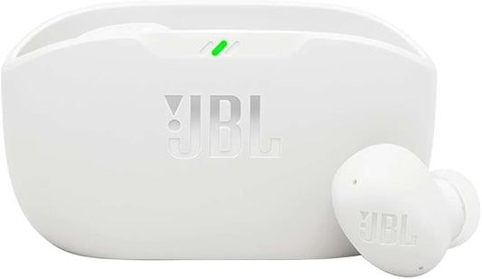 JBL Wave Buds 2 True Wireless Noise Cancellling Earbuds, Pure Bass Sound, Bluetooth 5.3, LE Audio, Smart Ambient, 4-Mic Technology, 40H Battery, Water and Dust Resistant - JBLWBUDS2WHT, White