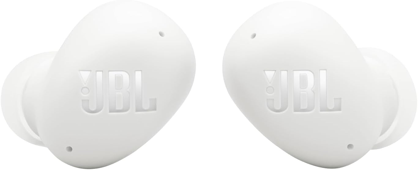 JBL Wave Buds 2 True Wireless Noise Cancellling Earbuds, Pure Bass Sound, Bluetooth 5.3, LE Audio, Smart Ambient, 4-Mic Technology, 40H Battery, Water and Dust Resistant - JBLWBUDS2WHT, White