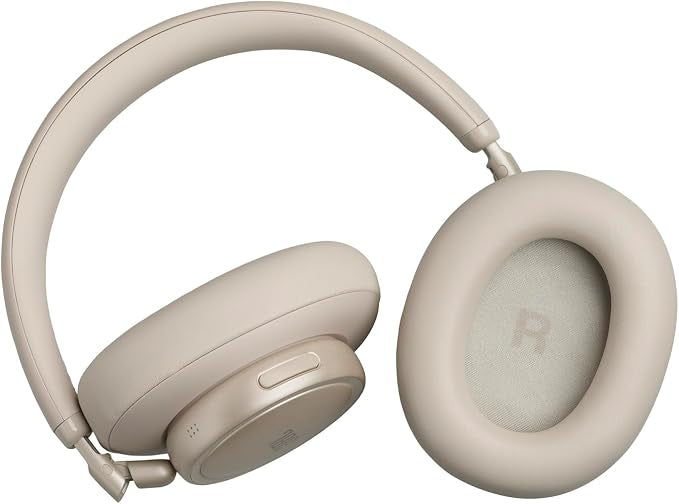 JBL Live 780NC Wireless Over-Ear Headphones with Adaptive Noise Cancelling, Spatial Sound, Voice Control and JBL Pure Bass, Champagne