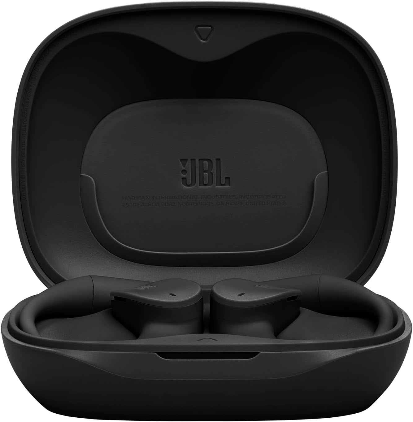 JBL Sense Lite Wireless Earbuds with Open Design and Ear Hook, JBL OpenSound Air Conduction Technology, 32 Hours Operation, Water & Dust Resistant IP54, Black