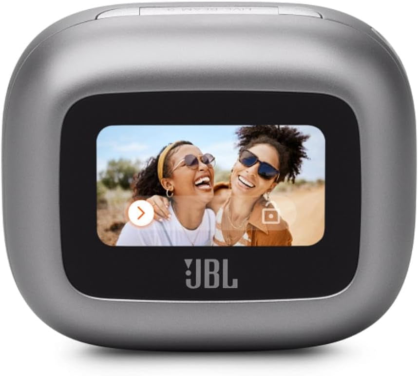 JBL Live Beam 3 True wireless noise-cancelling earbuds with stick-closed design and Smart Charging Case, JBLLIVEBEAM3SIL, Silver
Visit the JBL Store