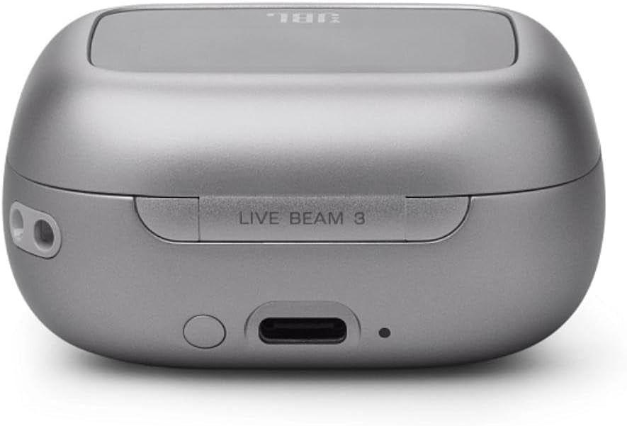JBL Live Beam 3 True wireless noise-cancelling earbuds with stick-closed design and Smart Charging Case, JBLLIVEBEAM3SIL, Silver
Visit the JBL Store