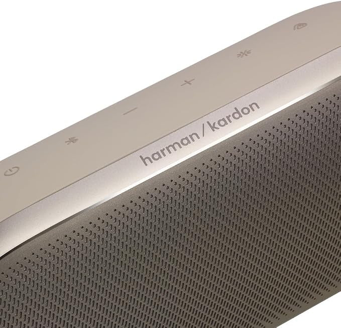 Harman Kardon Luna 2 Portable Bluetooth Speaker with AI Sound Boost, 12H Battery, IP67 Waterproof, Ambient Light, Auracast™ Multi-Speaker, Stereo Pairing, Deep Bass & Premium Aluminum Design