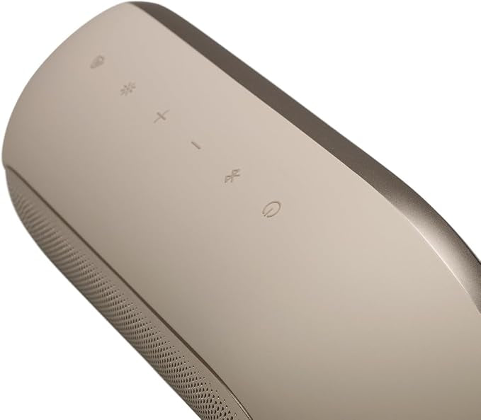 Harman Kardon Luna 2 Portable Bluetooth Speaker with AI Sound Boost, 12H Battery, IP67 Waterproof, Ambient Light, Auracast™ Multi-Speaker, Stereo Pairing, Deep Bass & Premium Aluminum Design