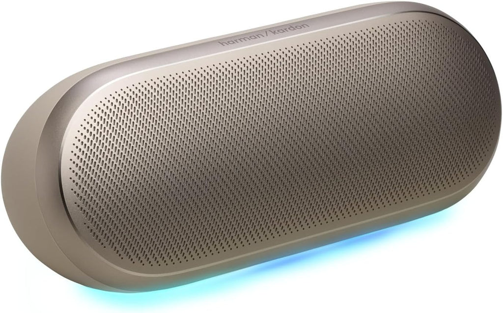 Harman Kardon Luna 2 Portable Bluetooth Speaker with AI Sound Boost, 12H Battery, IP67 Waterproof, Ambient Light, Auracast™ Multi-Speaker, Stereo Pairing, Deep Bass & Premium Aluminum Design
