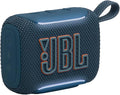 JBL Go 5 Portable Bluetooth Speaker with Ambient Edge Lighting, IP68 Waterproof & Dustproof, 10H Playtime, AirTouch Stereo Pairing, Auracast™, USB-C Lossless Audio – Compact & Drop-Proof, Blue