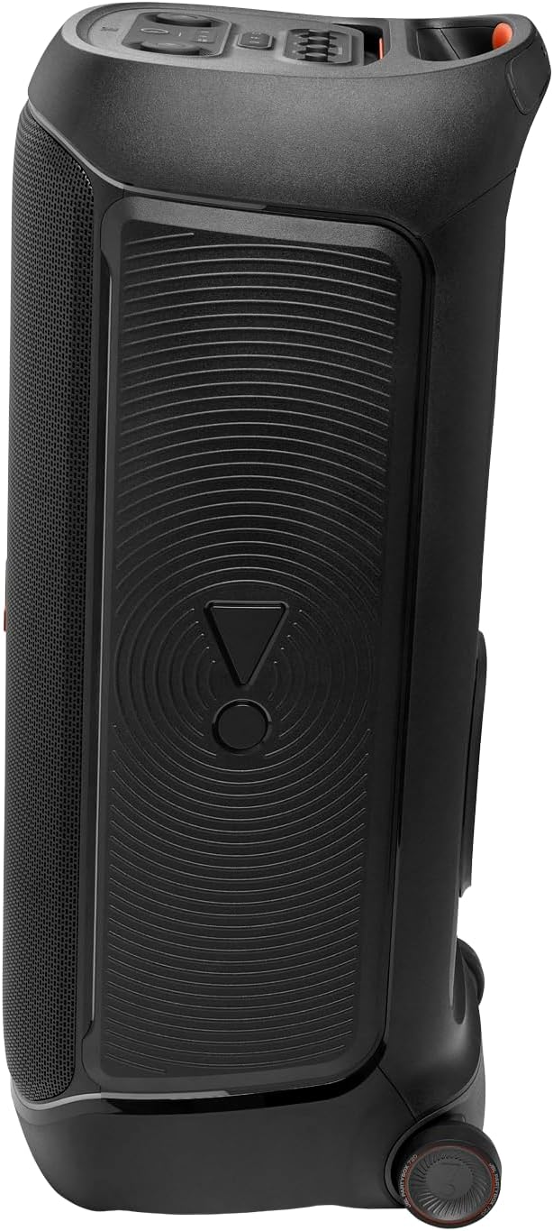 JBL PartyBox 720 Portable Party Speaker with 800W Pro Sound, Futuristic Lightshow, IPX4 Splashproof, Bluetooth 5.4, Replaceable Battery Compatible (Sold Separately), Dual XLR & USB-C Ports