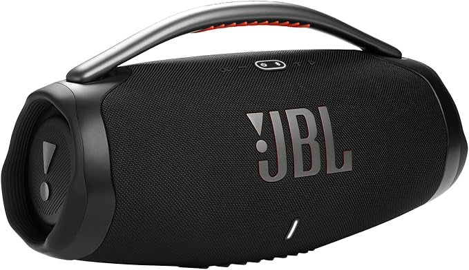 JBL Boombox 3 Bluetooth Speaker - Black, JBLBOOMBOX3BLKAM, JBLBOOMBOX3BLKUK
