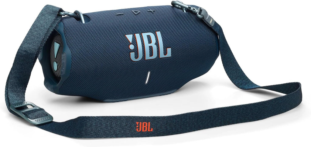 JBL Xtreme 4 Portable waterproof speaker with AURACAST (connect multiple Speaker), massive JBL Pro Sound and convenient shoulder strap,Blue
