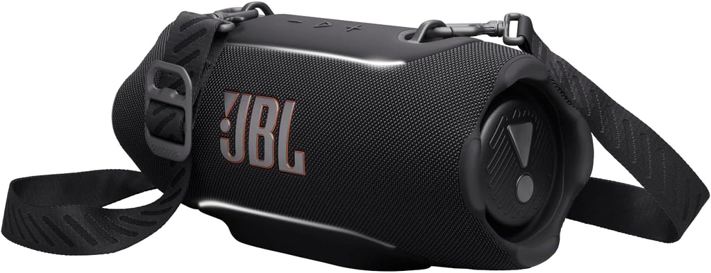 JBL Xtreme 5 - Portable Waterproof Speaker with Massive Legendary JBL Sound, Ambient Edge Lighting, Convenient Shoulder Strap, Supports Lossless USB-C Audio, Built-in powerbank & Auracast™ (Black)
