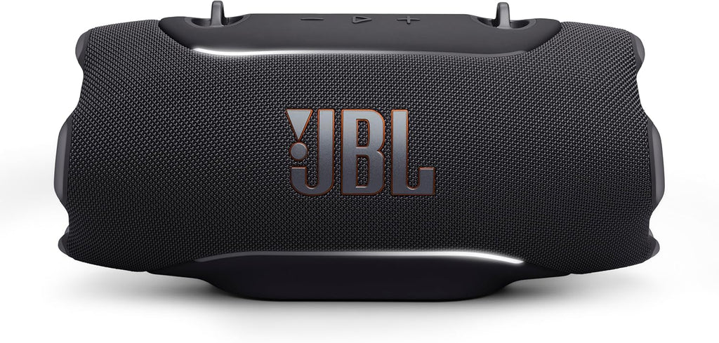 JBL Xtreme 5 - Portable Waterproof Speaker with Massive Legendary JBL Sound, Ambient Edge Lighting, Convenient Shoulder Strap, Supports Lossless USB-C Audio, Built-in powerbank & Auracast™ (Black)