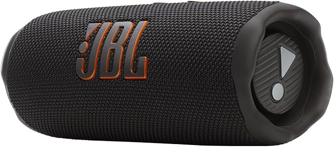 JBL Flip 7 - JBL Pro Sound with AI Sound Boost, up to 16 hours of playtime, multi-speaker connection via Auracast, and waterproof, dustproof, drop-proof design for all adventures – Black. | Bluetooth 5.4, 16 Hours of Battery Life, IP68 Waterproof, JBL Pro