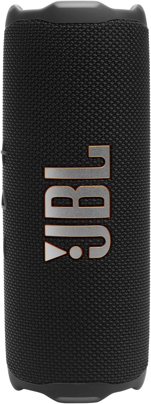 JBL Flip 7 - JBL Pro Sound with AI Sound Boost, up to 16 hours of playtime, multi-speaker connection via Auracast, and waterproof, dustproof, drop-proof design for all adventures – Black. | Bluetooth 5.4, 16 Hours of Battery Life, IP68 Waterproof, JBL Pro