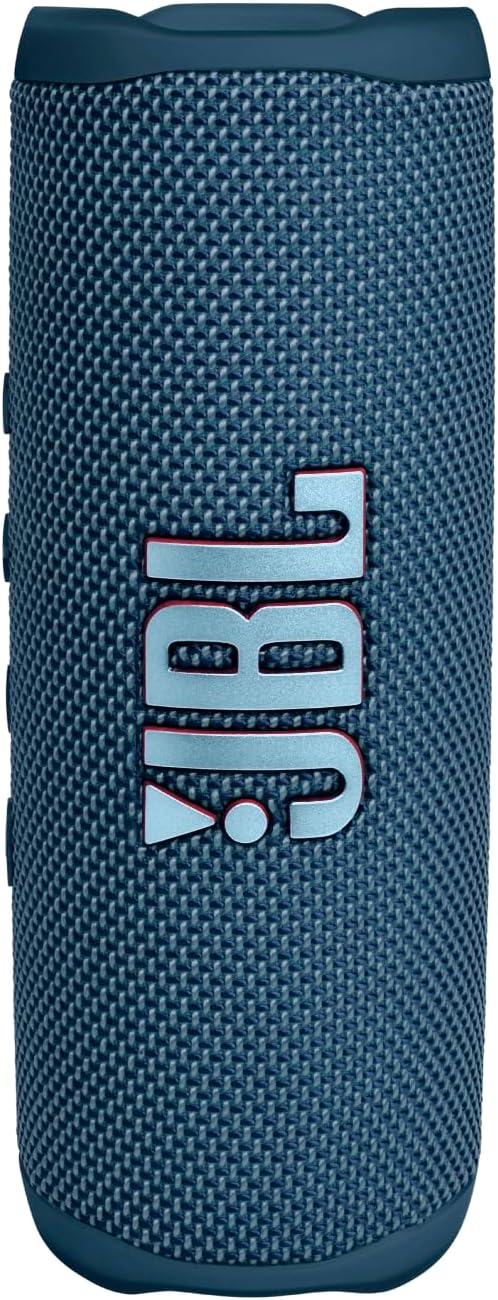 JBL Flip 6 Bluetooth Box in Blue - Waterproof Portable Speaker with 2-Way Speaker System for Powerful Sound - Up to 12 Hours of Wireless Music Play