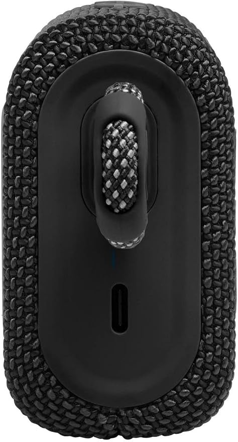 JBL Go 3 Portable Waterproof Speaker with Pro Sound, Powerful Audio, Punchy Bass, Ultra-Compact Size, Dustproof, Wireless Bluetooth Streaming, 5 Hours of Playtime - Black, JBLGO3BLK