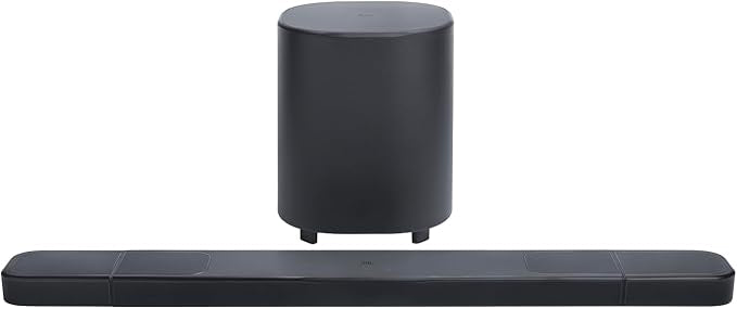JBL BAR 1000MK2 7.1.4 Channel Soundbar with Dolby Atmos, DTS:X, Detachable Wireless Surround Speakers, 960W Output, 10" Subwoofer, HDMI eARC, and Wi-Fi
