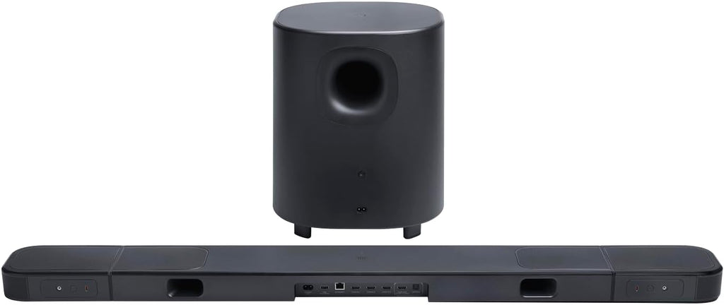 JBL BAR 1000MK2 7.1.4 Channel Soundbar with Dolby Atmos, DTS:X, Detachable Wireless Surround Speakers, 960W Output, 10" Subwoofer, HDMI eARC, and Wi-Fi