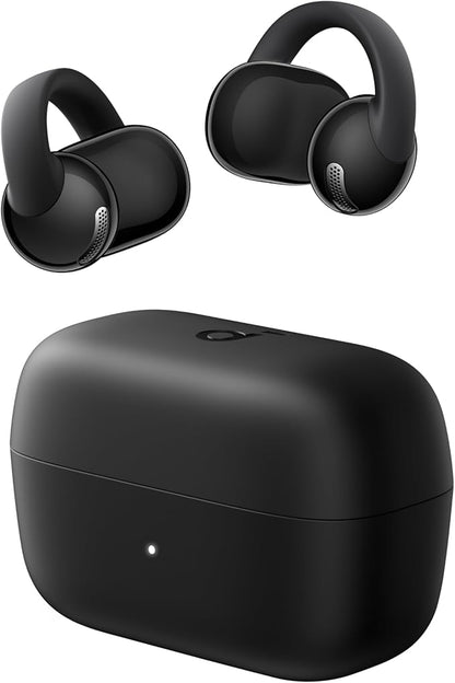 Soundcore C50i by Anker, Open-Ear Headphones, Clip-On Earbuds, Ultra-Comfort, FlexiClip Design, 12mm Drivers for Powerful Bass, AI Clear Calls, 28H Playtime, Secure Fit, Hi-Res, IP55, Bluetooth 6.0