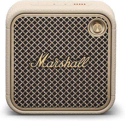 Marshall Willen II Wireless Bluetooth Speaker, over 17+ Hours Playtime, Dust and Waterproof Design (Cream)