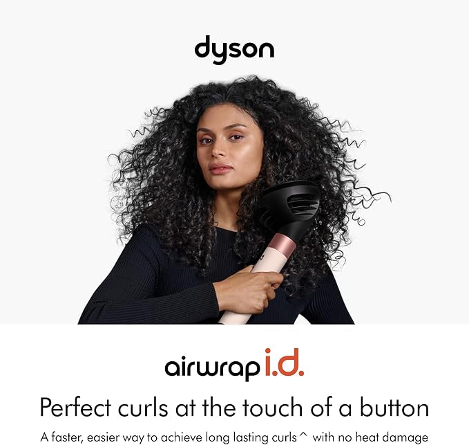 Dyson Airwrap i.d. Multi-Styler and Dryer Curly+Coily in Ceramic Pink and Rose Gold - International Version