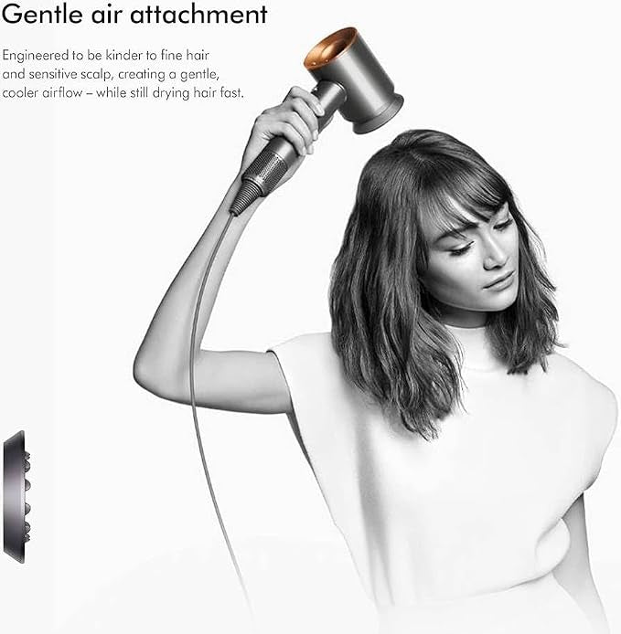Dyson Supersonic Hair Dryer HD08 - Bright Nickel/Copper - International Version