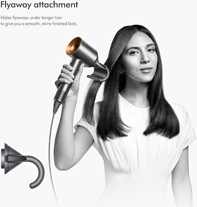 Dyson Supersonic Hair Dryer HD08 - Bright Nickel/Copper - International Version