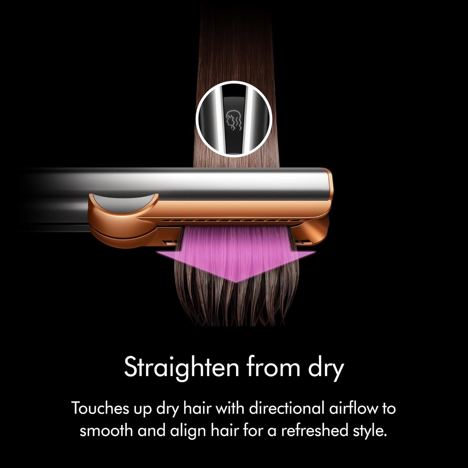 Dyson Airstrait Ceramic Pink - International Version
