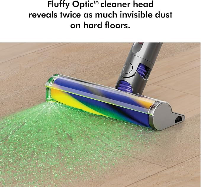 Dyson V12 Detect Slim Submarine Cordless Vacuum Cleaner|All-in-one wet & dry vacuum|2 Yr Warranty incl accidental damage protection| Illumination for hidden dust|150 Airwatts,0.35L bin,60 mins runtime