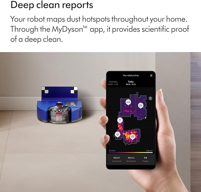 Dyson 360 Vis Nav™ robot vacuum | 2 Years Dyson Warranty