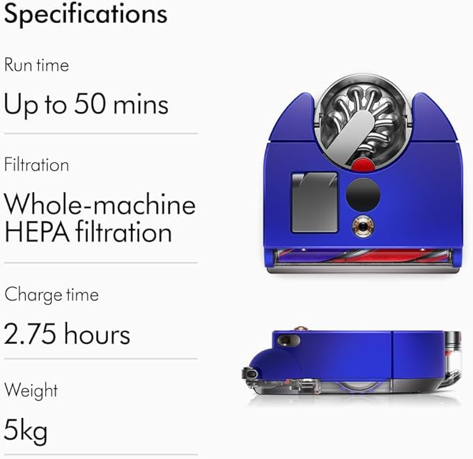 Dyson 360 Vis Nav™ robot vacuum | 2 Years Dyson Warranty