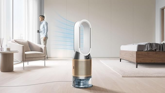 Purifier Humidify+Cool PH2 De-Nox (White/Gold) | PH05 Purifiying fan | 2 Year Dyson Warranty