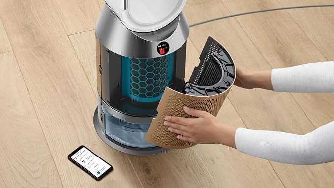 Purifier Humidify+Cool PH2 De-Nox (White/Gold) | PH05 Purifiying fan | 2 Year Dyson Warranty