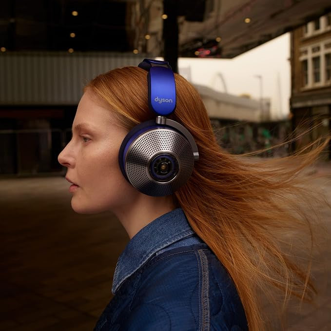 Dyson Zone™ noise cancelling headphones (Ultra Blue/Prussian Blue)| 2 year Dyson warranty | 376062-01