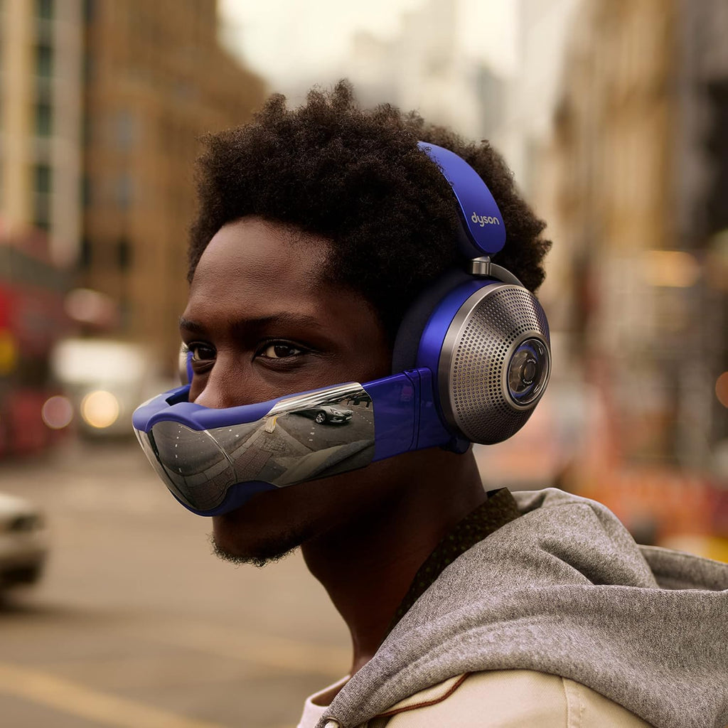 Dyson Zone™ noise cancelling headphones (Ultra Blue/Prussian Blue)| 2 year Dyson warranty | 376062-01