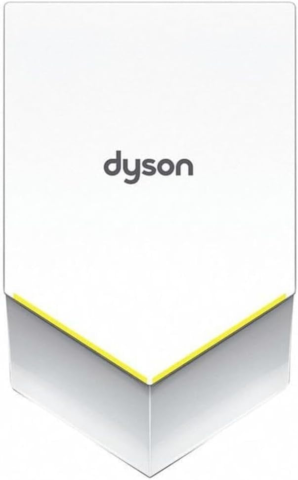 Dyson HU02-W-HV ABS Airblade V Hand Dryer 208-240V, ADA Compliant (White)
