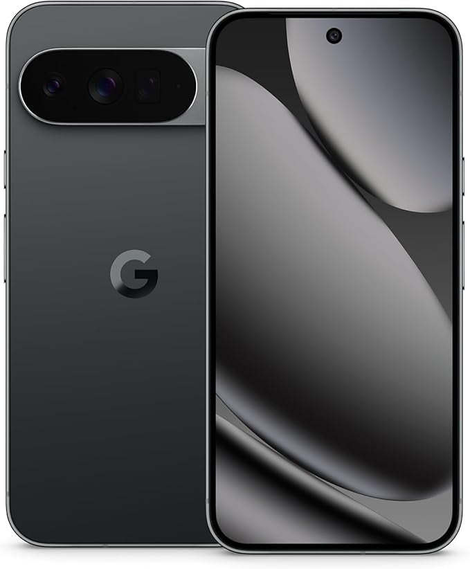 Pixel 10 Pro XL Smartphone, Obsidian, 256 GB Storage, 100x Pro Res Zoom, Super Actua Display, Spacecraft-Grade Aluminum