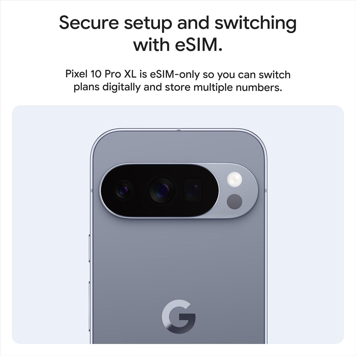 Pixel 10 Pro XL Smartphone, Obsidian, 256 GB Storage, 100x Pro Res Zoom, Super Actua Display, Spacecraft-Grade Aluminum