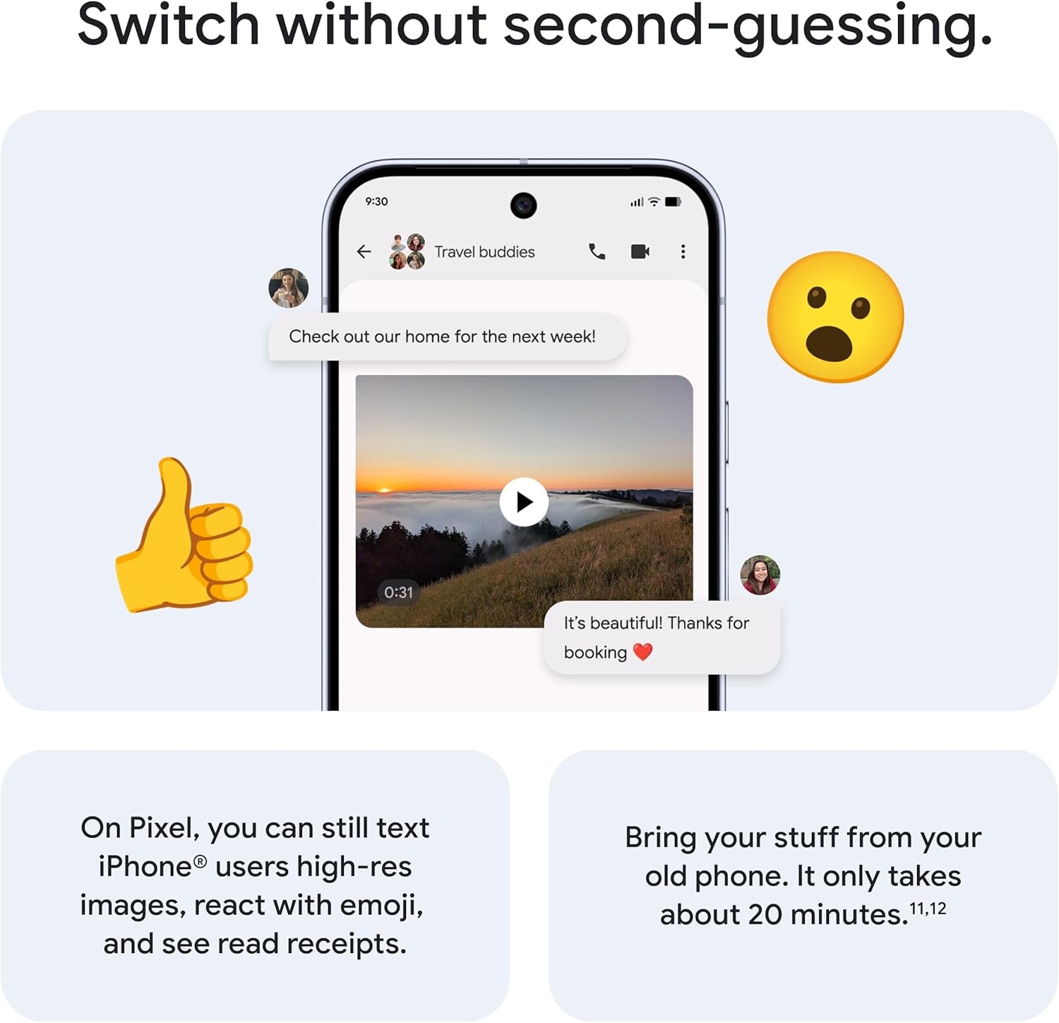Google Pixel 10 Pro - Unlocked Android Smartphone - Gemini AI Assistant, Triple Rear Camera System, 24+ Hour Fast Charging Battery and 6.3" Super Actua Display