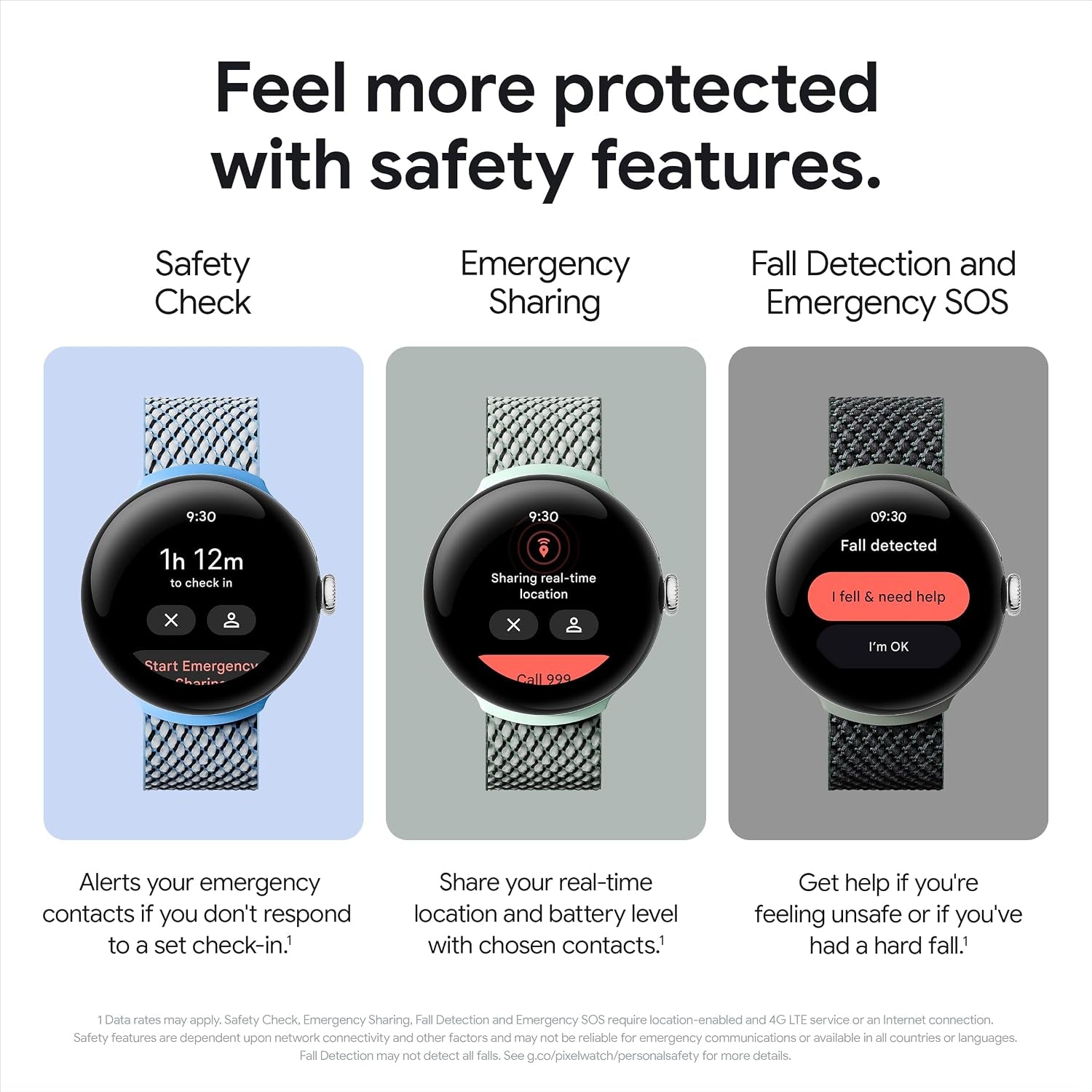 Google Pixel Watch 2 | 32GB+ 2GB RAM | Heart Rate Tracking, Stress Management,(4G LTE + Bluetooth/Wi-Fi, Silver Aluminium Case/Porcelain Active Band) (Renewed)