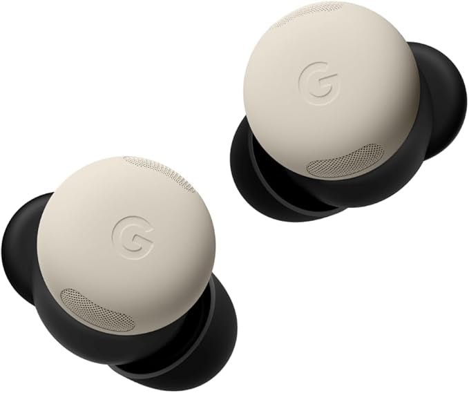 Google Pixel Buds Pro 2 - Wireless Earbuds with Active Noise Cancellation - Bluetooth Headphones - Porcelain